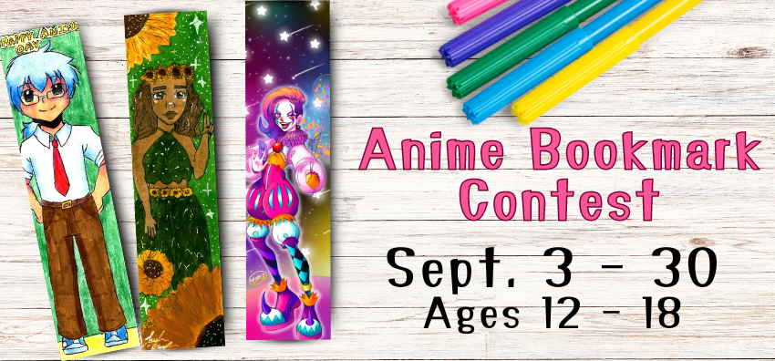 Amime Bookmark Contest Entry Form